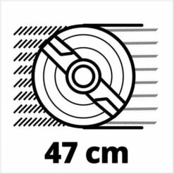 Einhell Tagliaerba A Batteria Ge-Cm 36/47 S Hw Li (4 Batterie Incluse) -Cura Del Prato 11930225 5