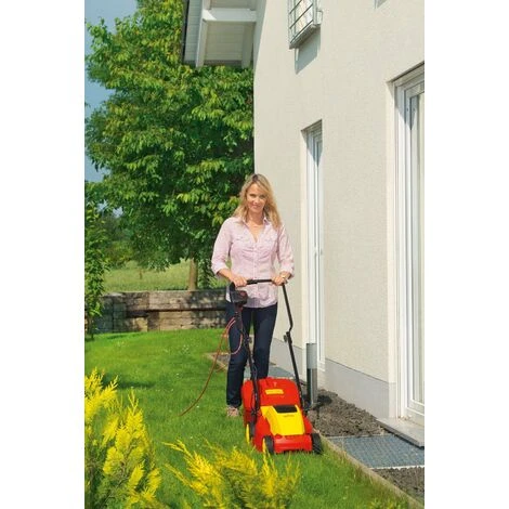 Wolf-Garten 18ACL4J-650 A 320 E Rasaerba Elettrico Serie A, 1200W, Rosso/Giallo 2 Wolf-Garten 18ACL4J-650 A 320 E Rasaerba Elettrico Serie A, 1200W, Rosso/Giallo - immagine 2