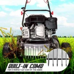 Tagliaerba Semovente Motore Scoppio 145cc 3KW OHV 4 Tempi Mulching Pacciamatura Ampiezza Taglio 400mm. -Cura Del Prato 12946268 4
