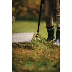 Fiskars Cesoie Per Erba Con Manico, Meccanismo Anti-blocco Servo-System, Lunghezza: 100 Cm, Lame In Acciaio/Impugnatura E Manico In Plastica, GS46, 1000590 -Cura Del Prato 13522428 4