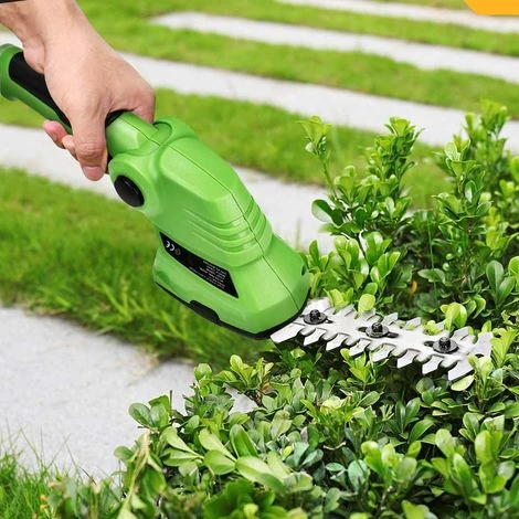 Forbici Cesoie Sfoltirami Elettrico A Batteria Tagliaerba Tagliasiepi USB 2 Lame 2 Forbici Cesoie Sfoltirami Elettrico A Batteria Tagliaerba Tagliasiepi USB 2 Lame - immagine 2