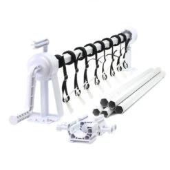 Avvolgitore Per Copertura Isotermica Da Piscina 1-6 M 8 Cinghie Di Fissaggio