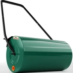 Gardebruk Rullo Da Giardino 60 Cm Ø32 Cm Capacità Di Riempimento 50L Apertura Laterale Raschiatore Antisporco Prato
