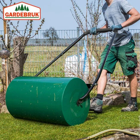 Gardebruk Rullo Da Giardino 60 Cm Ø32 Cm Capacità Di Riempimento 50L Apertura Laterale Raschiatore Antisporco Prato 2 Gardebruk Rullo Da Giardino 60 Cm Ø32 Cm Capacità Di Riempimento 50L Apertura Laterale Raschiatore Antisporco Prato - immagine 2