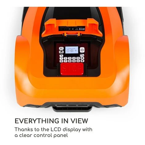 Blumfeldt Garden Hero Robot Tagliaerba 5,2 Ah Alimentazione Batteria Fino A 1.200 M² Arancione 3 Blumfeldt Garden Hero Robot Tagliaerba 5,2 Ah Alimentazione Batteria Fino A 1.200 M² Arancione - immagine 3