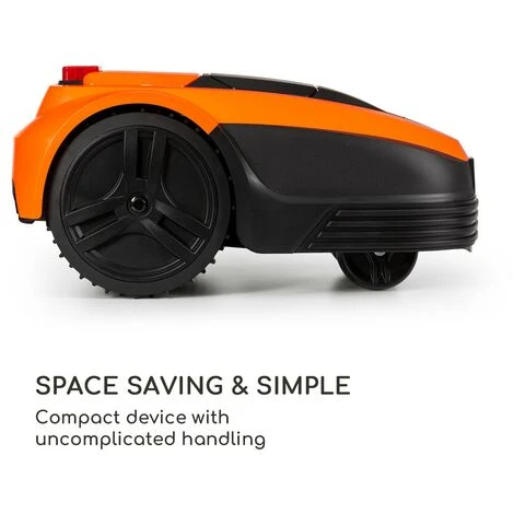 Blumfeldt Garden Hero Robot Tagliaerba 5,2 Ah Alimentazione Batteria Fino A 1.200 M² Arancione 5 Blumfeldt Garden Hero Robot Tagliaerba 5,2 Ah Alimentazione Batteria Fino A 1.200 M² Arancione - immagine 5