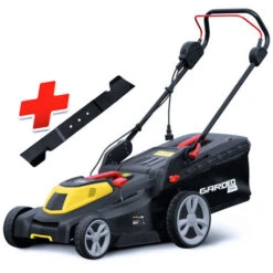 GPTDE1843-2L GARDEO - Tagliaerba Elettrico 1800W Taglio 43 Cm - Funzione Mulching
