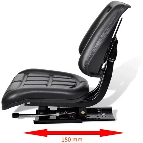 Hommoo Sedile Per Trattore Con ScHommooenale Nero VD07250 5 Hommoo Sedile Per Trattore Con ScHommooenale Nero VD07250 - immagine 5