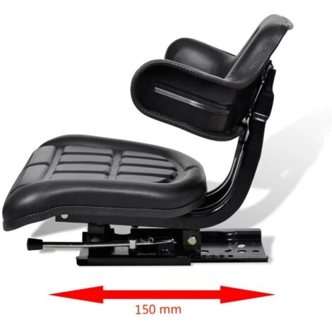 Hommoo Sedile Per Trattore Con ScHommooenale Nero VD07282 3 Hommoo Sedile Per Trattore Con ScHommooenale Nero VD07282 - immagine 3