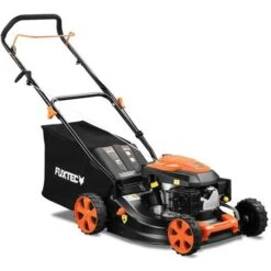 Tagliaerba A Scoppio 146cc 46cm Di Taglio A Spinta FUXTEC FX-RM4646ECO Motore A Benzina Tosaerba Rasaerba -Cura Del Prato 31780087 4