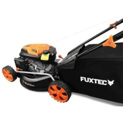 Tagliaerba A Scoppio 146cc 46cm Di Taglio A Spinta FUXTEC FX-RM4646ECO Motore A Benzina Tosaerba Rasaerba -Cura Del Prato 31780087 5