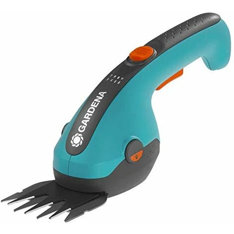 Gardena 09854-20 - Set Di Cesoie Per Erba E Arbusti A Batteria ClassicCut, Turchese, Nero, Arancione 2 Gardena 09854-20 - Set Di Cesoie Per Erba E Arbusti A Batteria ClassicCut, Turchese, Nero, Arancione - immagine 2