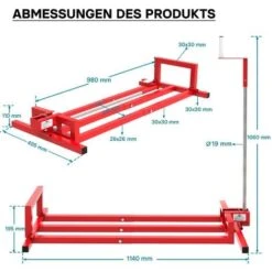 Sollevatore Per Trattorini Tagliaerba Rasaerba Max 400 Kg 9 Sollevatore Per Trattorini Tagliaerba Rasaerba Max 400 Kg -Cura Del Prato 3405207 5