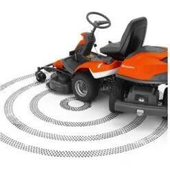 Trattorino Rider Husqvarna R 214C Motore A Scoppio 413cc 11.3Hp Piatto Da 94cm 9 Trattorino Rider Husqvarna R 214C Motore A Scoppio 413cc 11.3Hp Piatto Da 94cm -Cura Del Prato 34275267 5