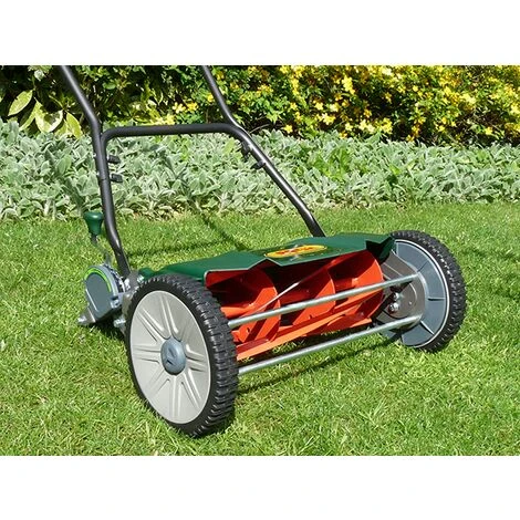 Webb - Tondeuse à Gazon Manuel Hélicoïdale Cylindrique 46 Cm Rouleau Arrière Métal 22L - WEBBH46 3 Webb - Tondeuse à Gazon Manuel Hélicoïdale Cylindrique 46 Cm Rouleau Arrière Métal 22L - WEBBH46 - immagine 3