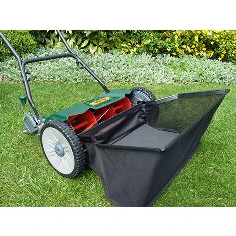Webb - Tondeuse à Gazon Manuel Hélicoïdale Cylindrique 46 Cm Rouleau Arrière Métal 22L - WEBBH46 5 Webb - Tondeuse à Gazon Manuel Hélicoïdale Cylindrique 46 Cm Rouleau Arrière Métal 22L - WEBBH46 - immagine 5