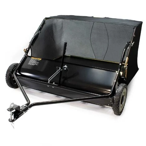 Spazzatrice Da Prato Trainata Per Trattorini 105cm Di Larghezza Ruote In Gomma Da 266x60,3mm 1 Spazzatrice Da Prato Trainata Per Trattorini 105cm Di Larghezza Ruote In Gomma Da 266x60,3mm