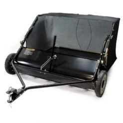 Spazzatrice Da Prato Trainata Per Trattorini 95cm Di Larghezza Ruote In Gomma Da 254x44,5mm