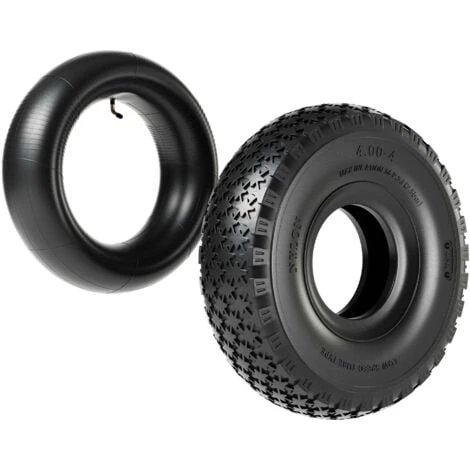 Pneumatico Per Tosaerba 11 X 4.00-4 4pr Con Camera D´aria E Valvola A Gomito Trattorino 1 Pneumatico Per Tosaerba 11 X 4.00-4 4pr Con Camera D´aria E Valvola A Gomito Trattorino