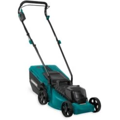 VONROC Tagliaerba-Tosaerba A Batteria 40V. Larghezza Di Taglio 33cm. Altezza Di Taglio Regolabile 30, 40, 50, 60 O 70 Mm. Contenitore 30L. Motore Senza Spazzole. Batteria E Caricatore Esclusi