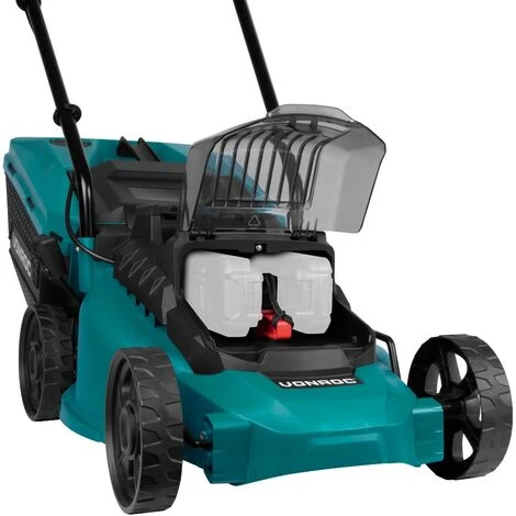 VONROC Tagliaerba-Tosaerba A Batteria 40V. Larghezza Di Taglio 33cm. Altezza Di Taglio Regolabile 30, 40, 50, 60 O 70 Mm. Contenitore 30L. Motore Senza Spazzole. Batteria E Caricatore Esclusi 3 VONROC Tagliaerba-Tosaerba A Batteria 40V. Larghezza Di Taglio 33cm. Altezza Di Taglio Regolabile 30, 40, 50, 60 O 70 Mm. Contenitore 30L. Motore Senza Spazzole. Batteria E Caricatore Esclusi - immagine 3