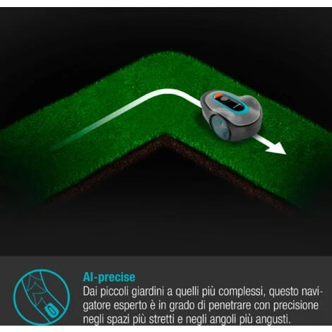 Robot Tagliaerba Gardena Sileno Minimo 250 Per Prati Da 250mq Con Bluetooth 4 Robot Tagliaerba Gardena Sileno Minimo 250 Per Prati Da 250mq Con Bluetooth - immagine 4