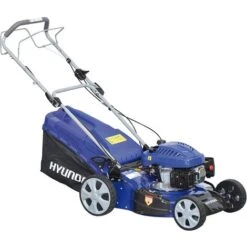 Hyundai 65470 Rasaerba Trazionato Con Sistema Di Taglio 4 In 1 Raccolata Posteriore