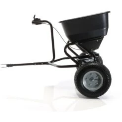 Carrello Spandiconcime Per Trattorini Tagliaerba 30 Kg Con Pneumatici Per Semi E Sale TC2029 -Cura Del Prato 5573489 3