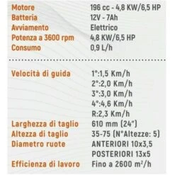 Trattorino Mini Trattore Tagliaerba Rasaerba Tosaerba Rider Polar 6,5 Hp 196 Cc 6 Trattorino Mini Trattore Tagliaerba Rasaerba Tosaerba Rider Polar 6,5 Hp 196 Cc -Cura Del Prato 55768577 3