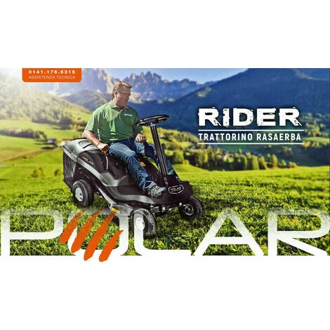 Trattorino Mini Trattore Tagliaerba Rasaerba Tosaerba Rider Polar 6,5 Hp 196 Cc 4 Trattorino Mini Trattore Tagliaerba Rasaerba Tosaerba Rider Polar 6,5 Hp 196 Cc - immagine 4