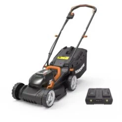 RASAERBA A BATTERIA 34 CM 40V CON 2 BATTERIE E CARICATORE WORX WG779E -Cura Del Prato 57060252 4