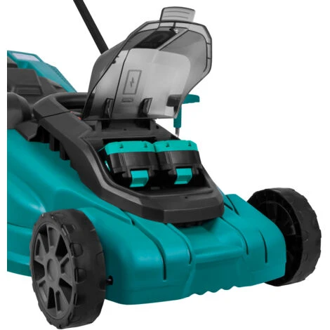 VONROC Tosaerba A Batteria 40V. Larghezza Taglio 38 Cm. Altezza Regolabile 35, 45, 55 E 65 Mm. Include 2 Batterie 4.0Ah E Caricatore Rapido 2 VONROC Tosaerba A Batteria 40V. Larghezza Taglio 38 Cm. Altezza Regolabile 35, 45, 55 E 65 Mm. Include 2 Batterie 4.0Ah E Caricatore Rapido - immagine 2