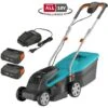 GARDENA Tagliaerba A Batteria PowerMax 32/36V POWER FOR ALL Set Pronto All’uso (14621-20)