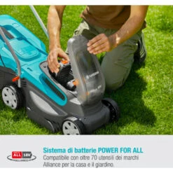 GARDENA Tagliaerba A Batteria PowerMax 32/36V POWER FOR ALL Set Pronto All’uso (14621-20) -Cura Del Prato 59667601 5