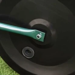 COSTWAY Rullo Da Giardino, Rullo Per Prato Con Manico A Forma Di U E Tappo Rimovibile, Rullo Riempibile Con Acqua E Sabbia,Larghezza 50 Cm, Diametro: 40 Cm, Volume Vano 60 L -Cura Del Prato 59973652 3