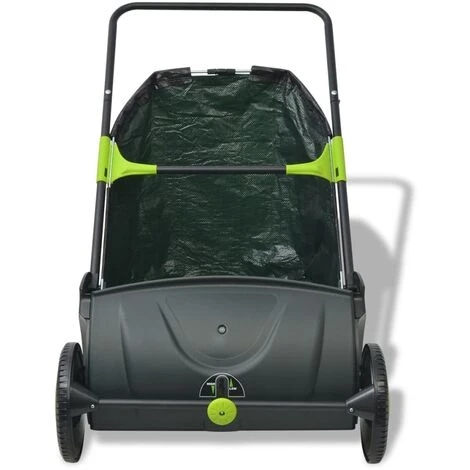 Tosaerba Manuale Altezza Regolabile Larghezza Di Taglio Di 55 Cm, 103 Litri Sacco Di Raccolta 2 Tosaerba Manuale Altezza Regolabile Larghezza Di Taglio Di 55 Cm, 103 Litri Sacco Di Raccolta - immagine 2