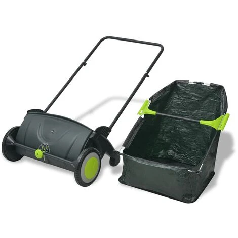 Tosaerba Manuale Altezza Regolabile Larghezza Di Taglio Di 55 Cm, 103 Litri Sacco Di Raccolta 3 Tosaerba Manuale Altezza Regolabile Larghezza Di Taglio Di 55 Cm, 103 Litri Sacco Di Raccolta - immagine 3