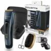 Rowenta TN4500F0  Barbiere Signature + Kit Barba Lunga Nero E Blu