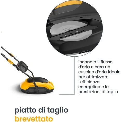 STIGA Aero 132e Kit - Tagliaerba A Batteria Incl. Batteria E Caricatore 4 STIGA Aero 132e Kit - Tagliaerba A Batteria Incl. Batteria E Caricatore - immagine 4