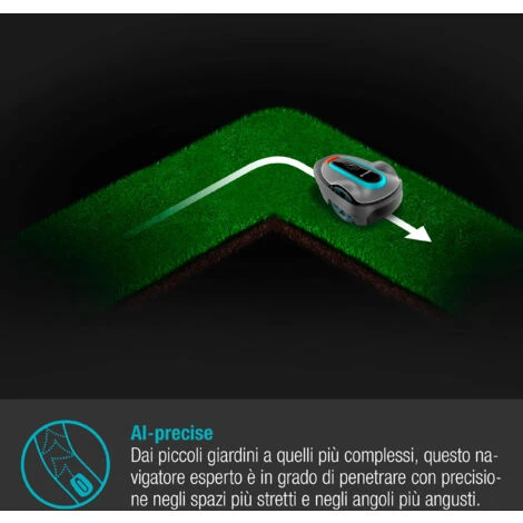 GARDENA Robot Rasaerba SILENO City 600 M² Bluetooth® (15010-34) 2 GARDENA Robot Rasaerba SILENO City 600 M² Bluetooth® (15010-34) - immagine 2