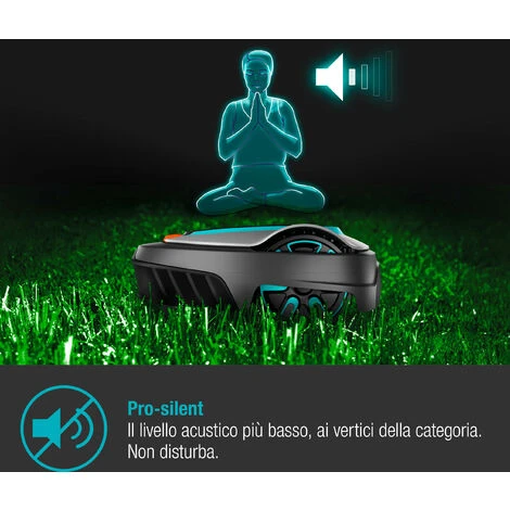 GARDENA Robot Rasaerba SILENO City 600 M² Bluetooth® (15010-34) 5 GARDENA Robot Rasaerba SILENO City 600 M² Bluetooth® (15010-34) - immagine 5