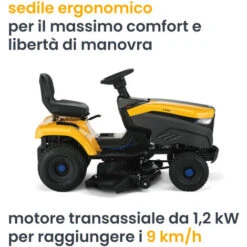STIGA ERide S300 - Trattorino Tagliaerba A Batteria Incl. Batteria E Caricatore -Cura Del Prato 78130779 3