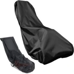 MINKUROW Copertura Per Tosaerba 210d Oxford Resistente All'acqua Copertura Per Tosaerba Da Esterno/Interno Con Coulisse E Custodia 193x112x64cm