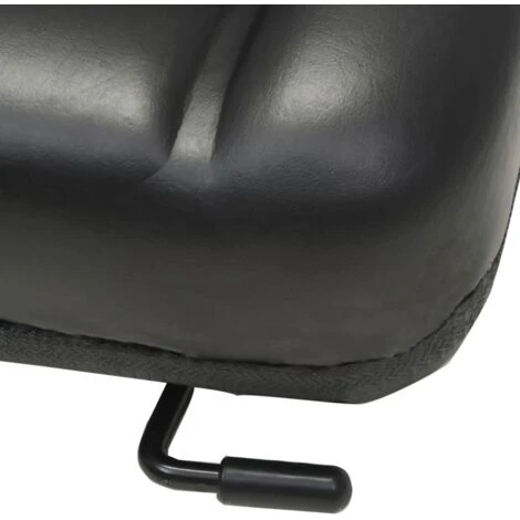 Sedile Per Trattore E Muletto Con Schienale Regolabile Nero VidaXL 5 Sedile Per Trattore E Muletto Con Schienale Regolabile Nero VidaXL - immagine 5