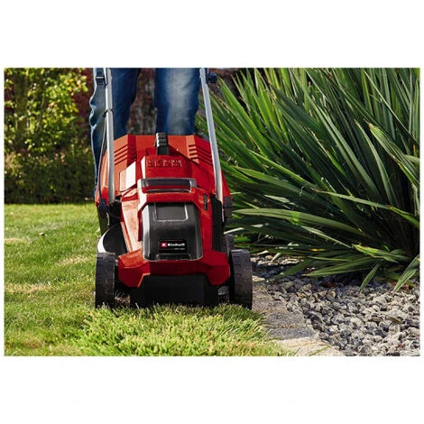 Confezione EINHELL 18V Power X-Change - Falciatrice GE-CM 18/32 Li - Senza Spazzole - Starter Kit Potenza 5,2Ah 2 Confezione EINHELL 18V Power X-Change - Falciatrice GE-CM 18/32 Li - Senza Spazzole - Starter Kit Potenza 5,2Ah - immagine 2