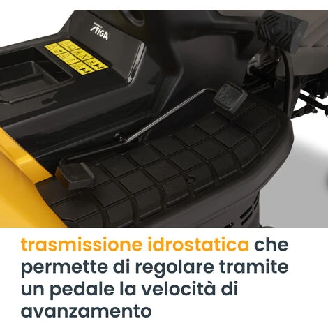 STIGA Estate 598 - Trattorino Tagliaerba A Scoppio 4 STIGA Estate 598 - Trattorino Tagliaerba A Scoppio - immagine 4