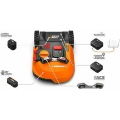 Robot Tagliaerba Worx Landroid M500 – WR141E Con Soffiatore In Omaggio -Cura Del Prato 89579872 3