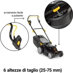Alpina AL1 34 Li - Tagliaerba A Batteria Incl. Batteria E Caricatore 40V - 2,5Ah -Cura Del Prato 89714038 4