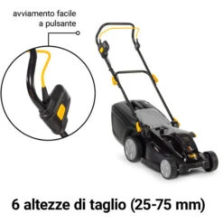 Alpina AL1 38 Li - Tagliaerba A Batteria Incl. Batteria E Caricatore 40V - 2x2Ah 8 Alpina AL1 38 Li - Tagliaerba A Batteria Incl. Batteria E Caricatore 40V - 2x2Ah -Cura Del Prato 89714040 4