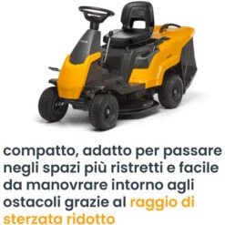 STIGA COMBI 166 ST - Trattorino Tagliaerba A Scoppio 9 STIGA COMBI 166 ST - Trattorino Tagliaerba A Scoppio -Cura Del Prato 90891863 5